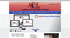 Desktop Screenshot of ca-contractorslicense.com