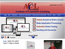Tablet Screenshot of ca-contractorslicense.com